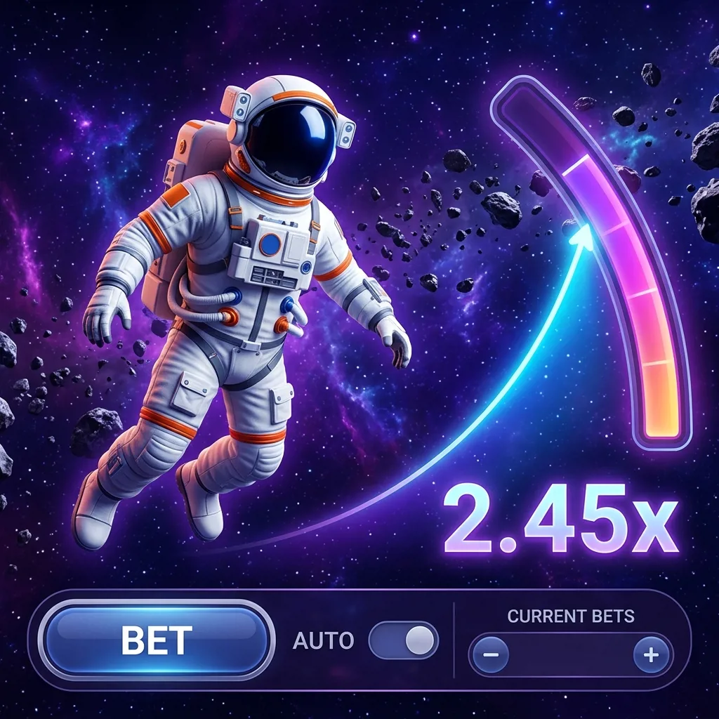 Игровой автомат Spaceman космическая тематика