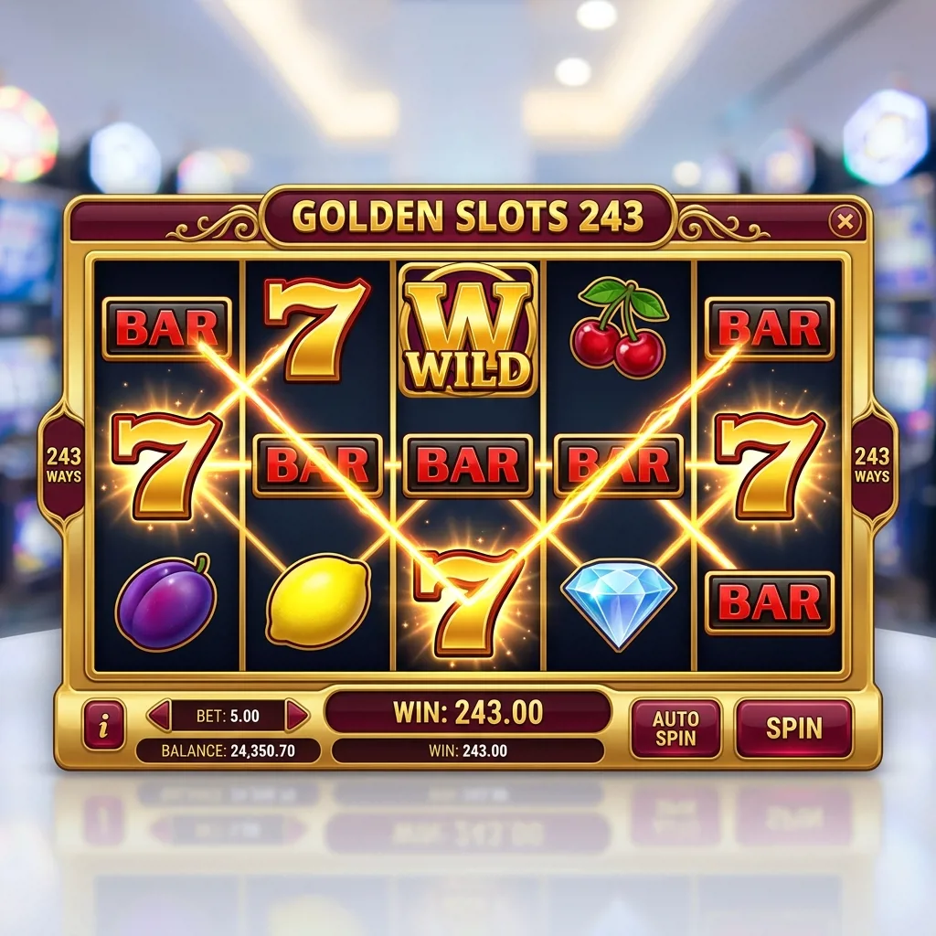 Слот с 243 выигрышными линиями