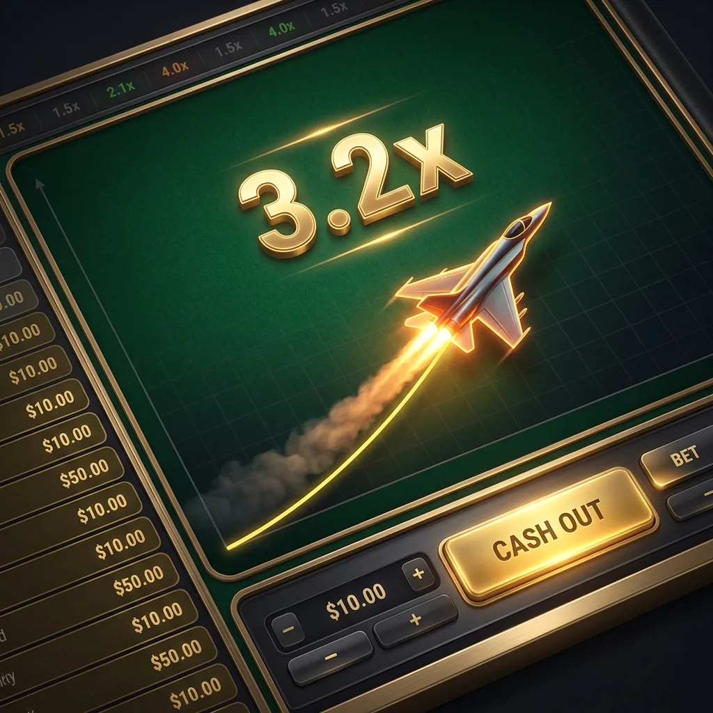 Игра Jet X с реактивным самолетом
