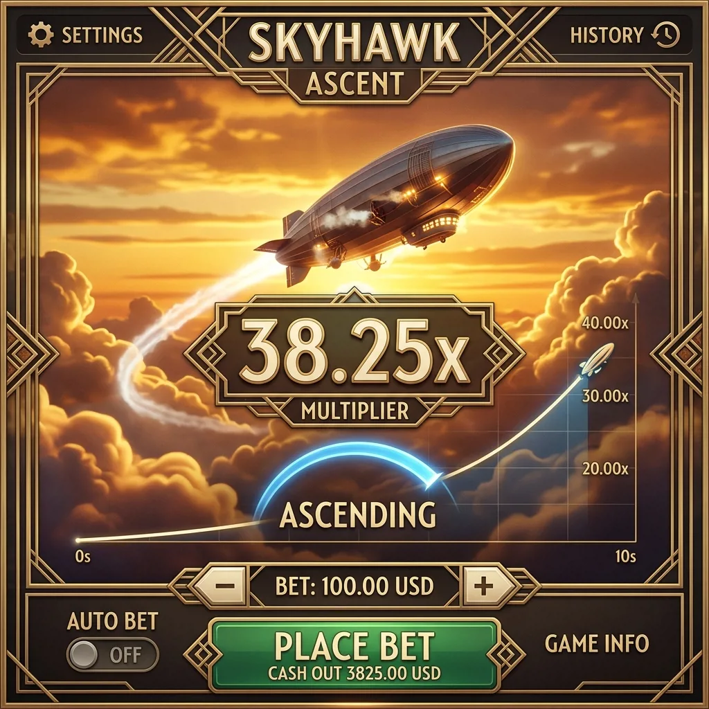 Игровой автомат Zeppelin дирижабль