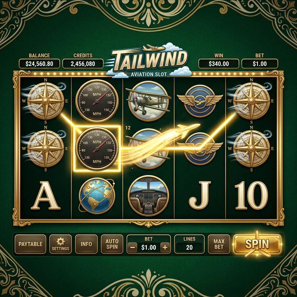 Игра Tailwind с попутным ветром