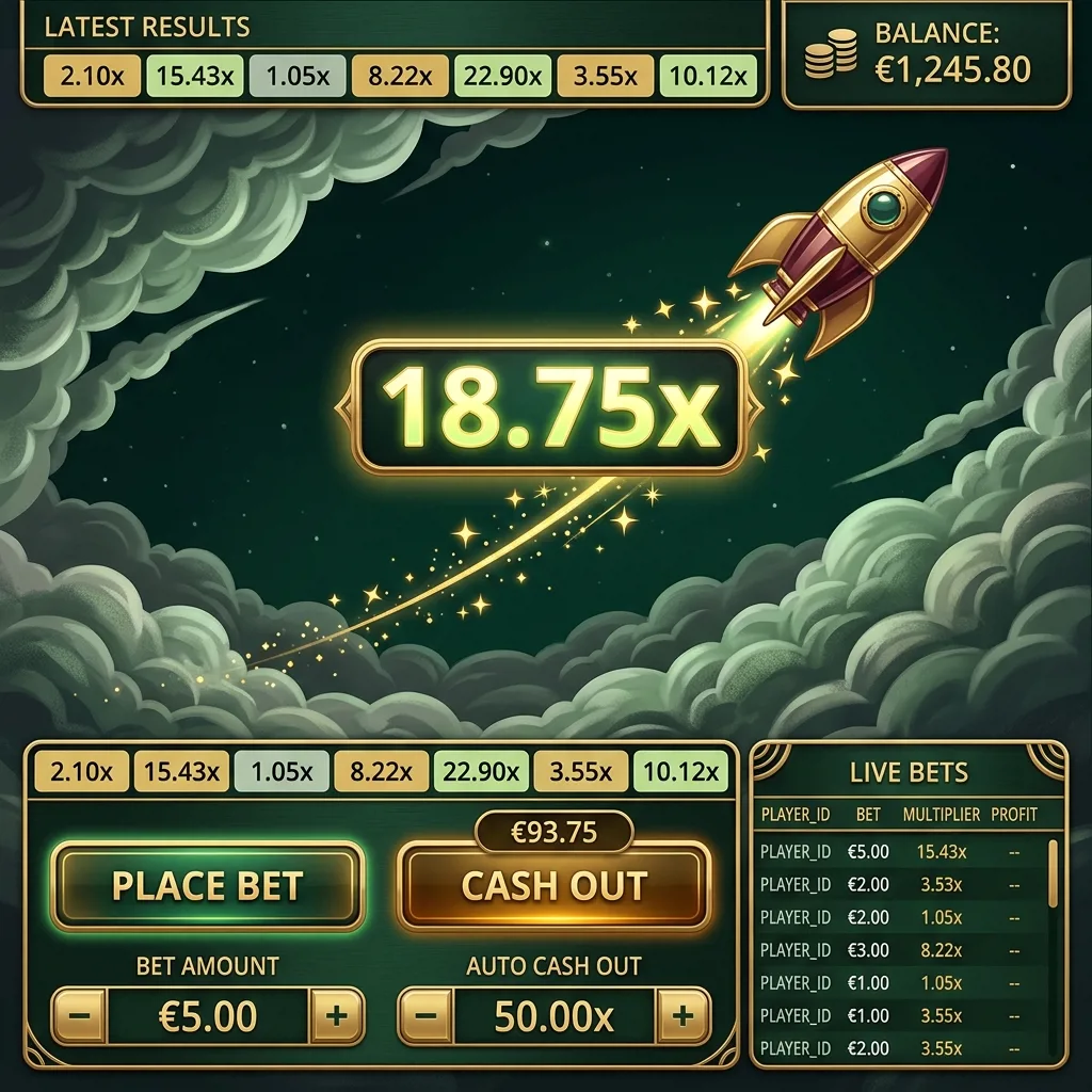 Космическая ракета в игре Sky Rocket