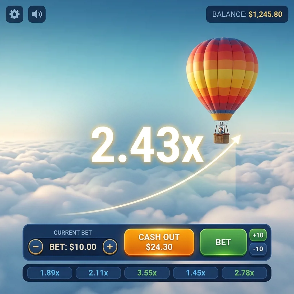 Игровой автомат Sky High небо