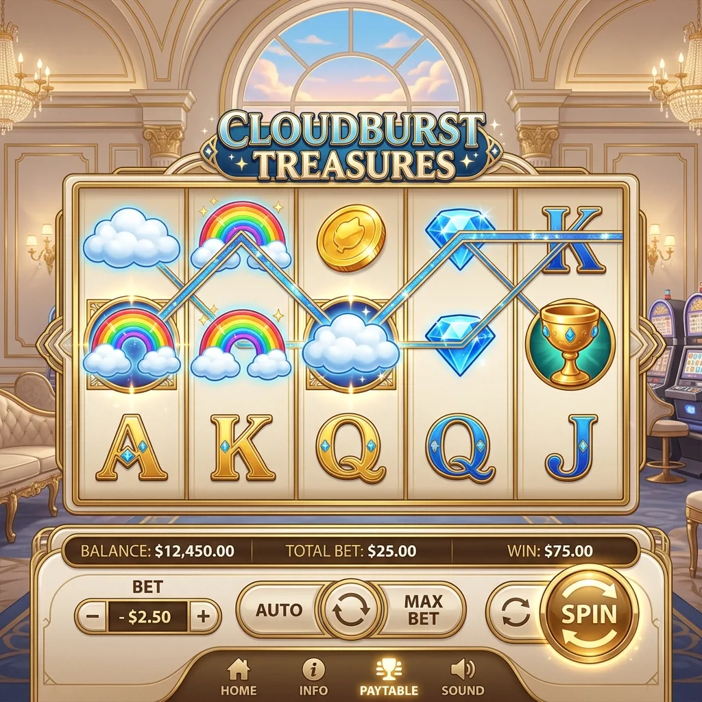 Cloud Nine — слот с большим количеством линий