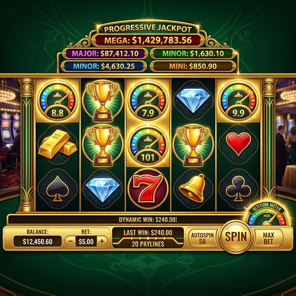 Altitude Gold — игра с высокой вероятностью выигрыша