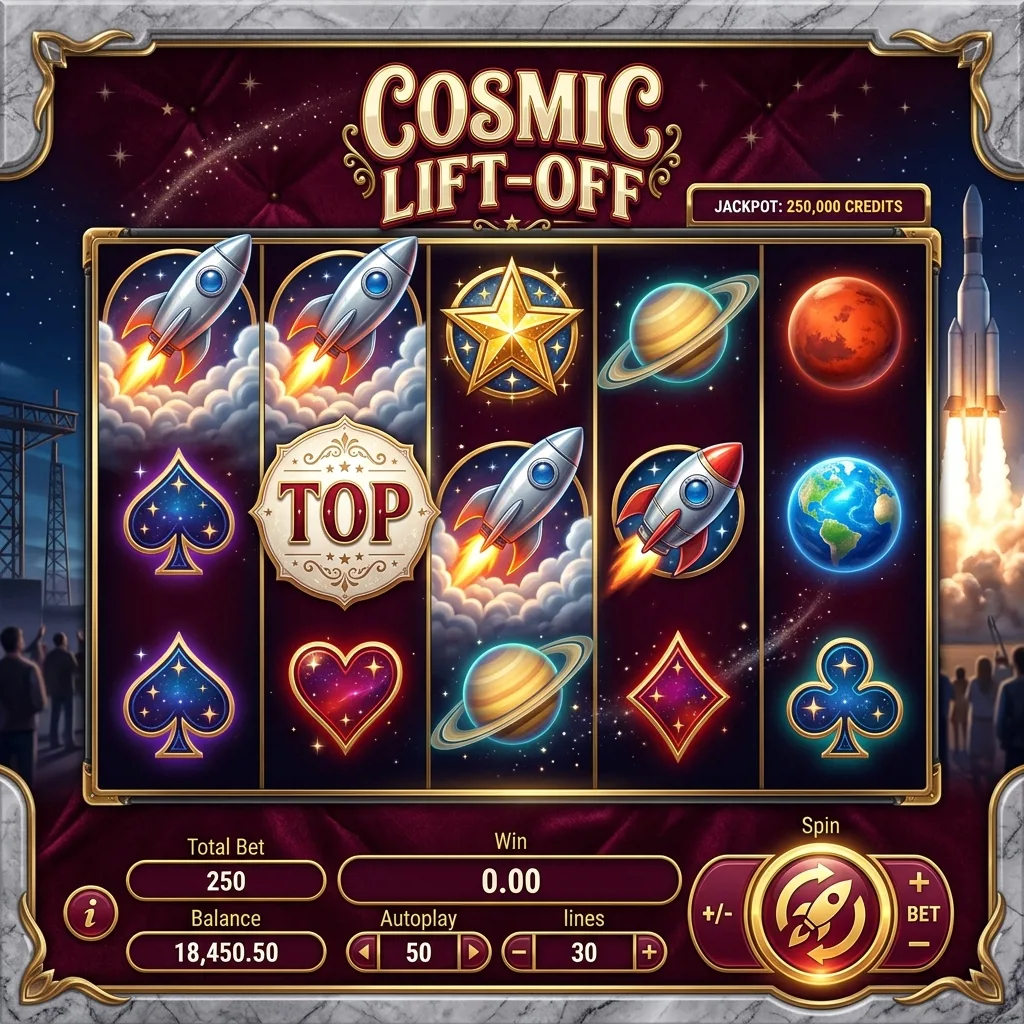 Слот Sky Rocket с ракетой